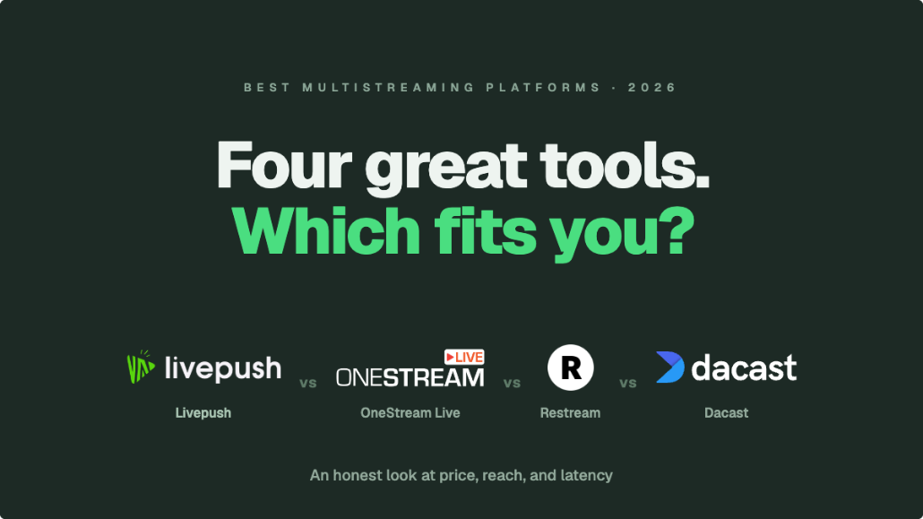 Best Multistreaming Platforms in 2026