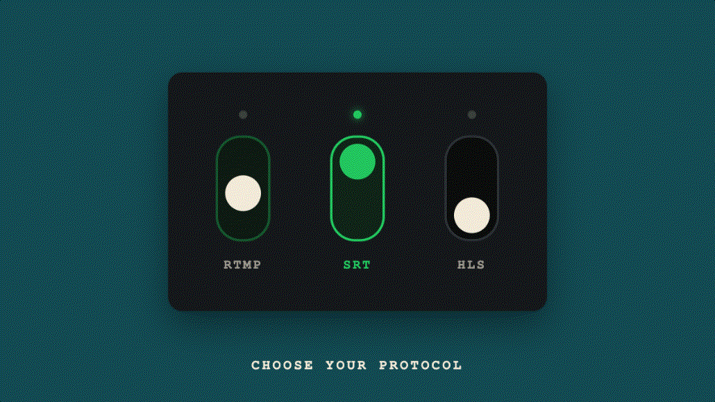 RTMP vs SRT vs HLS: Which Should You Use?
